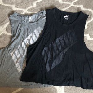 Puma Tank Tops Sz M